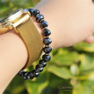 Bransoletka granat plus hematyt