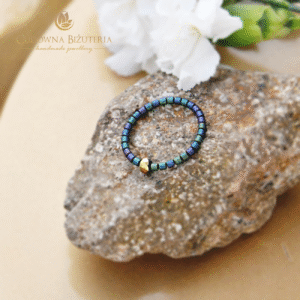 Pierścionek hematytowy