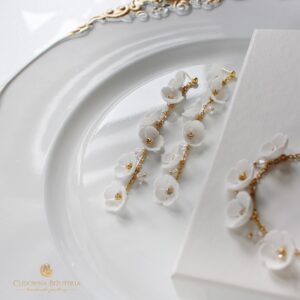 FLORINESSA kolczyki z kwiatuszkami