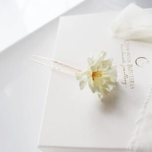 Kokówka duży kwiat FLORESSA ecru