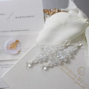 Kolczyki ślubne z kolekcji ELL