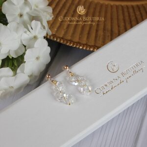Kolczyki ślubne BELL GOLD