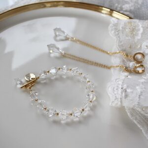 Bransoletka z kryształami Swarovskiego z kolekcji QBIK