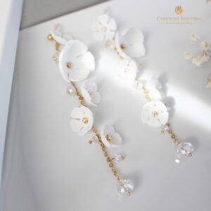 FLORINES kolczyki z kwiatuszkami