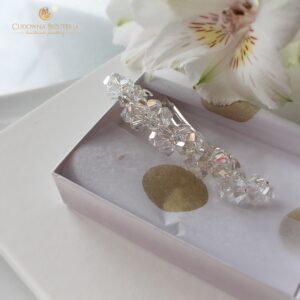 Kryształowa spinka do włosów