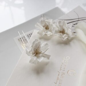 Kokówka duży kwiat FLORESSA wersja srebrna