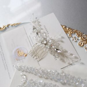 Srebrna ozdoba do włosów ELL