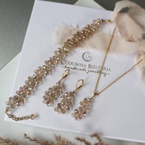 Zestaw biżuterii RIO łańcuszek, bransoletka, kolczyki