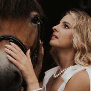Naszyjnik choker perłowy VIVIENNE